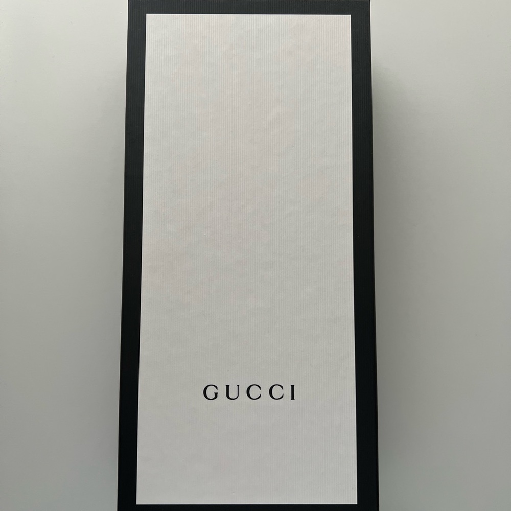 GUCCI leather belt with double G buckle - Picture 5 of 6